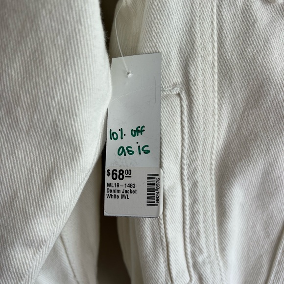 Wishlist Cream Denim Jacket - Picture 2 of 2